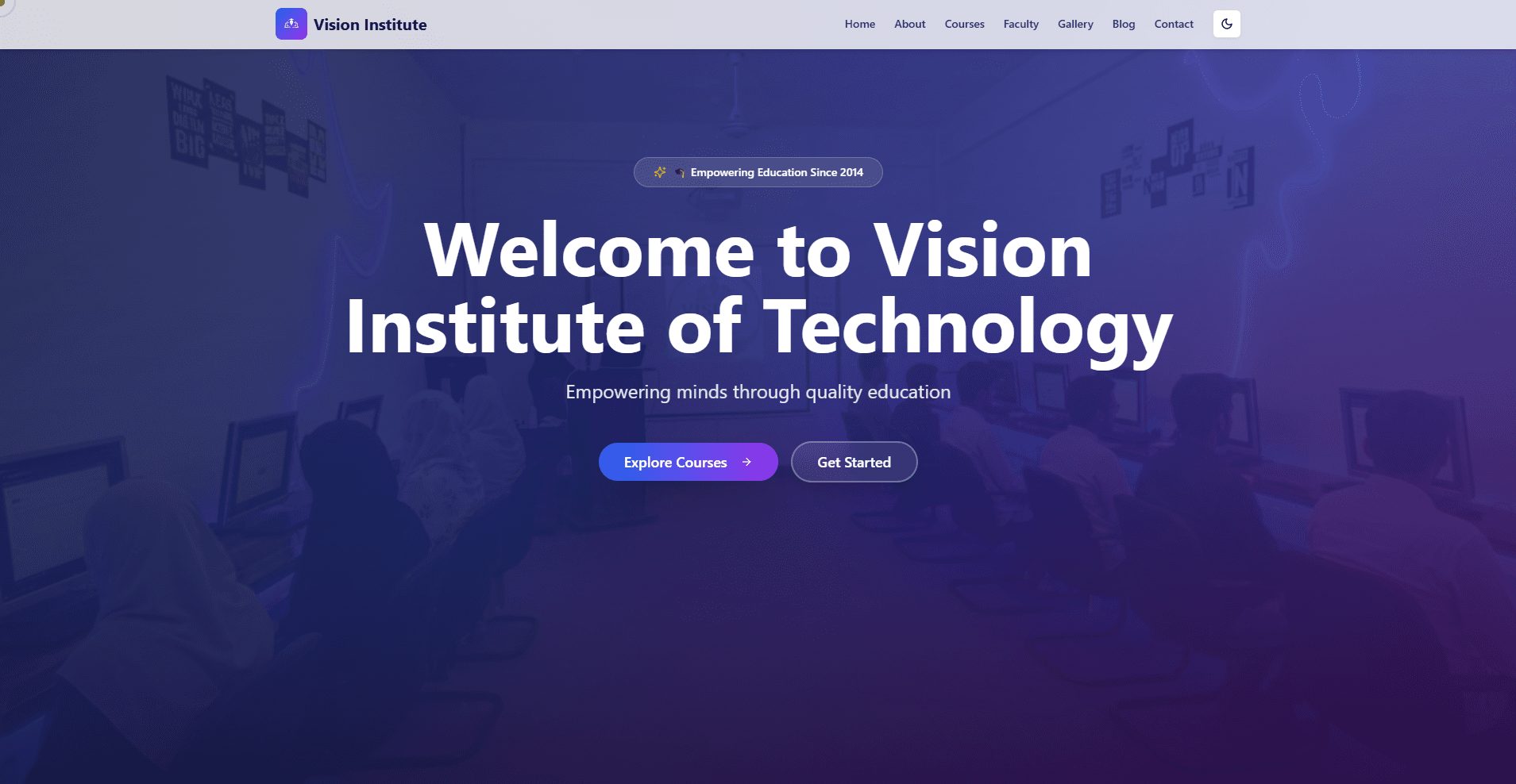 Vision Institute screenshot 1